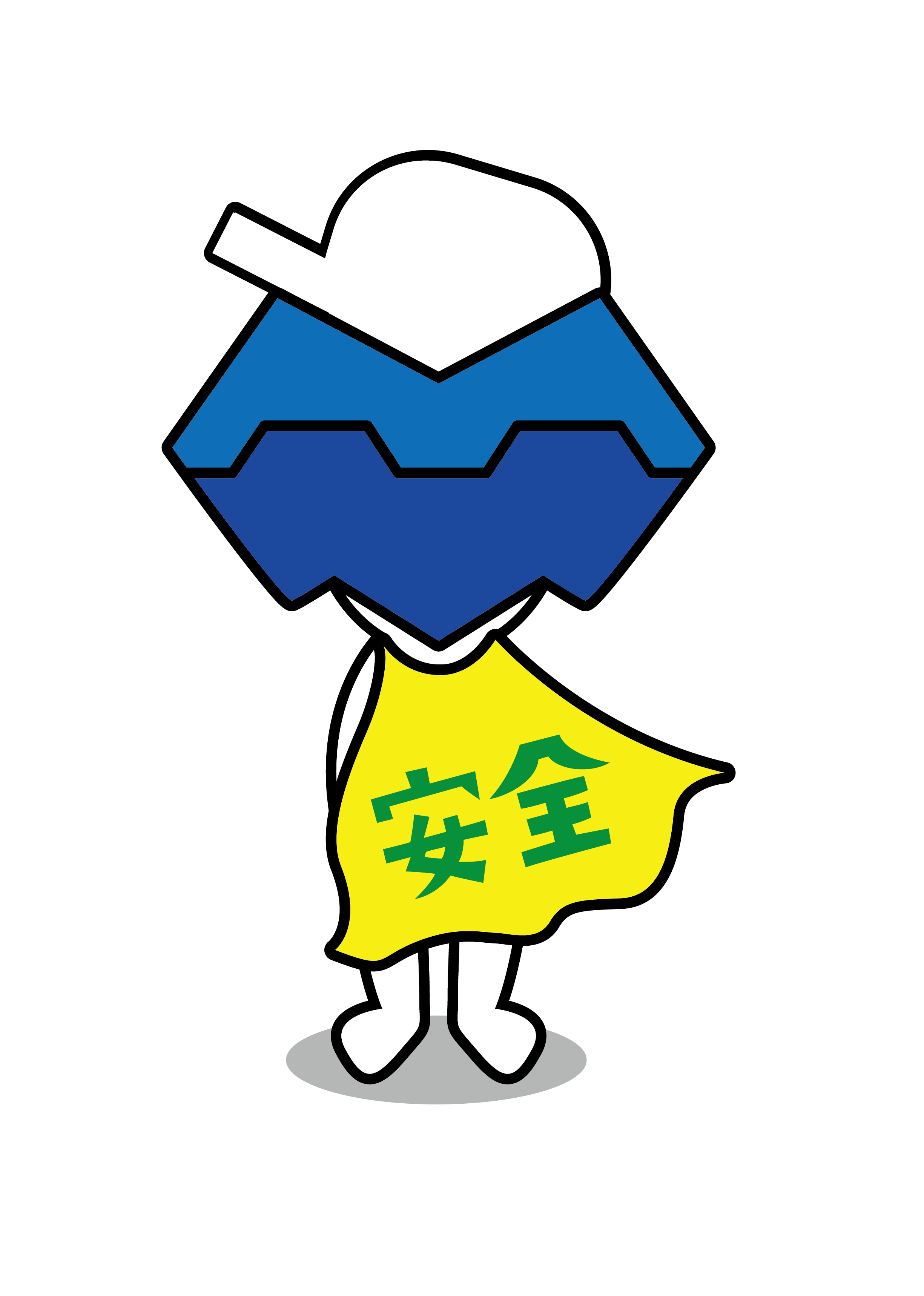 キャラクター背面